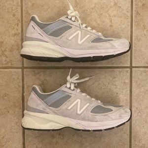 New Balance 990v5 Nimbus Cloud Grey Sneakers!